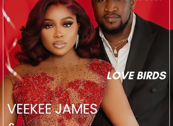Veekee James and Femi Atere